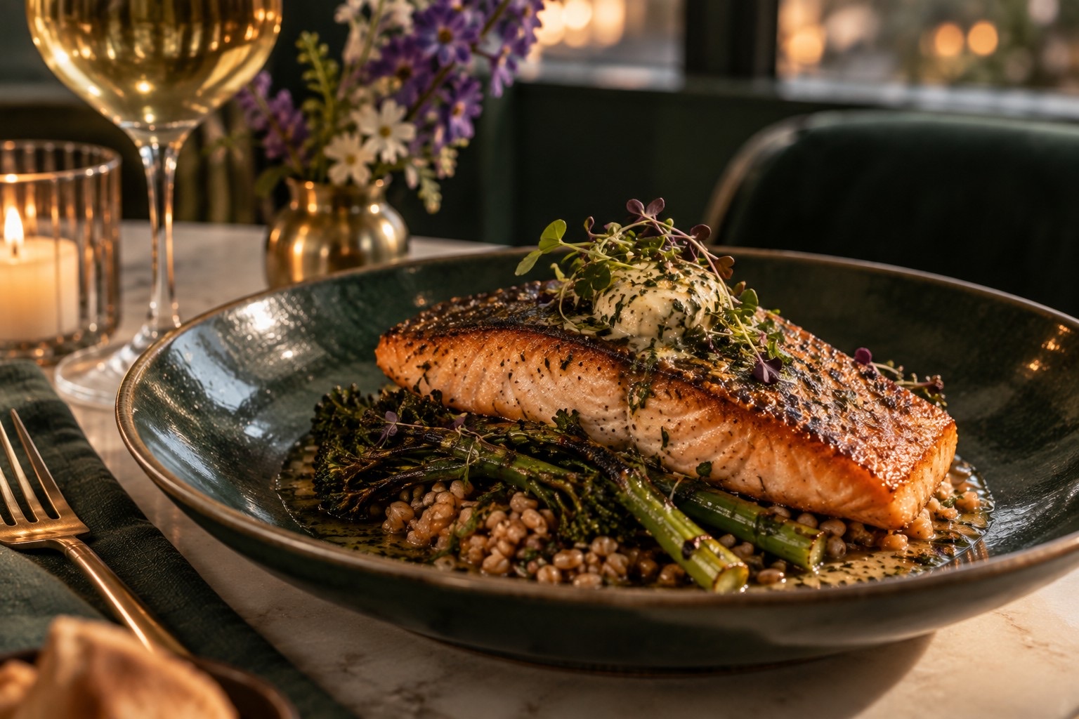 Grilled Salmon